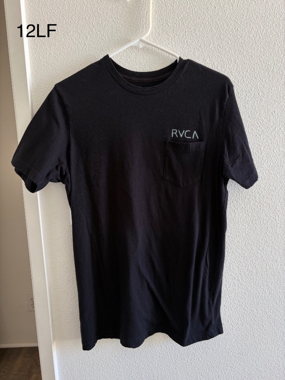 Vintage RVCA Black Pocket Graphic T-Shirt